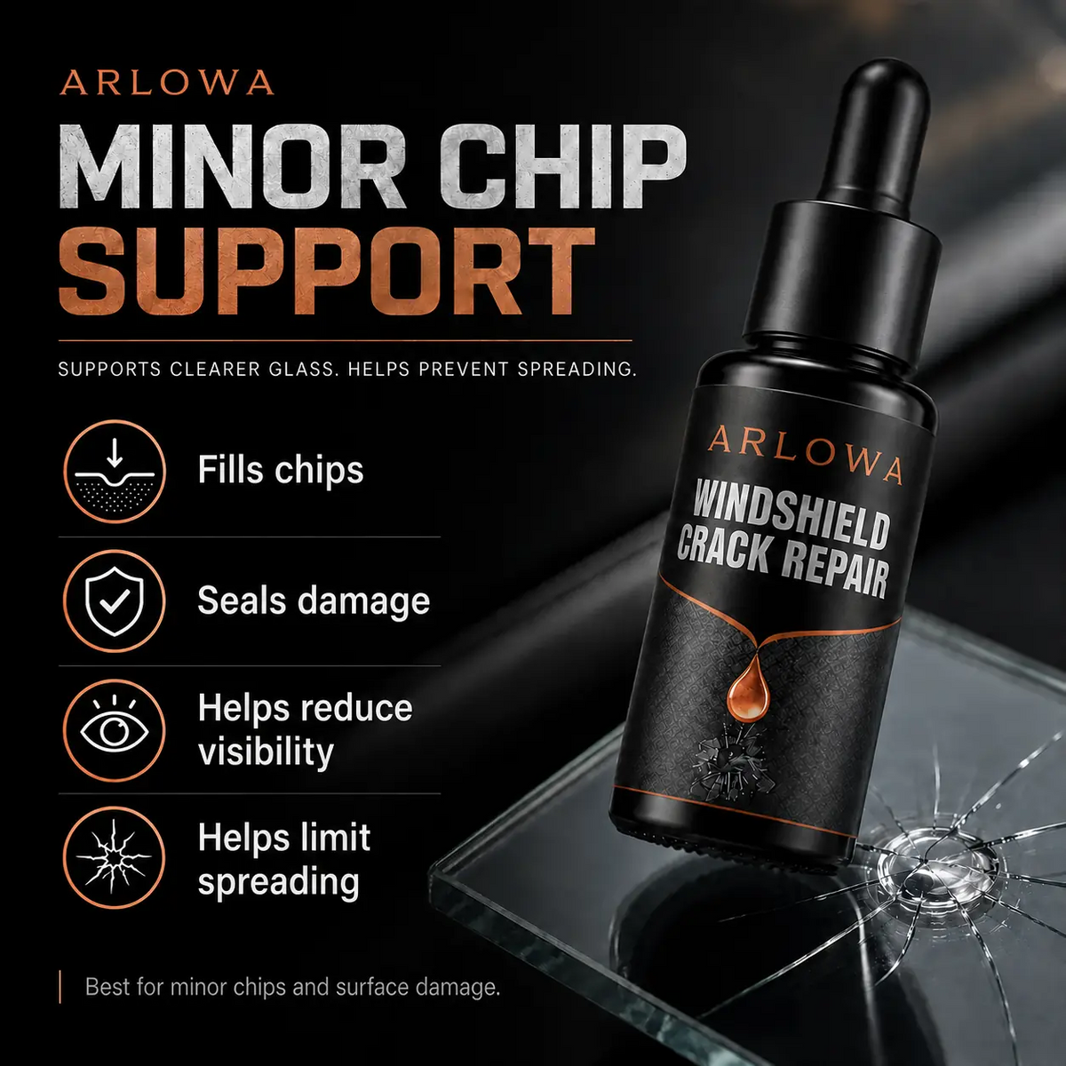 Fill & Seal Small Windshield Chips Before They Spread.